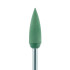 Polisher, Green High Shine, Flame, Fine, 5.5mm, HP