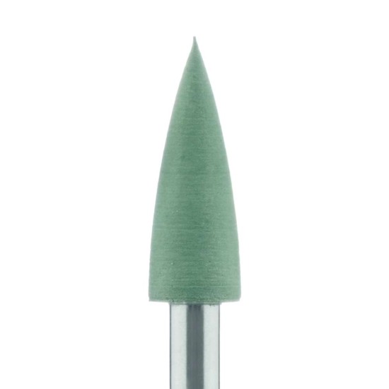 Polisher, Green High Shine, Tapered Point, Fine, 4.3mm, RA