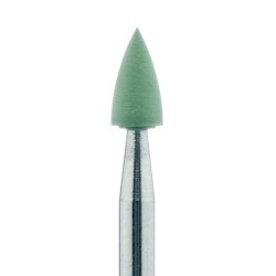 Polisher, Green High Shine, Point, Fine, 3.3mm, RA