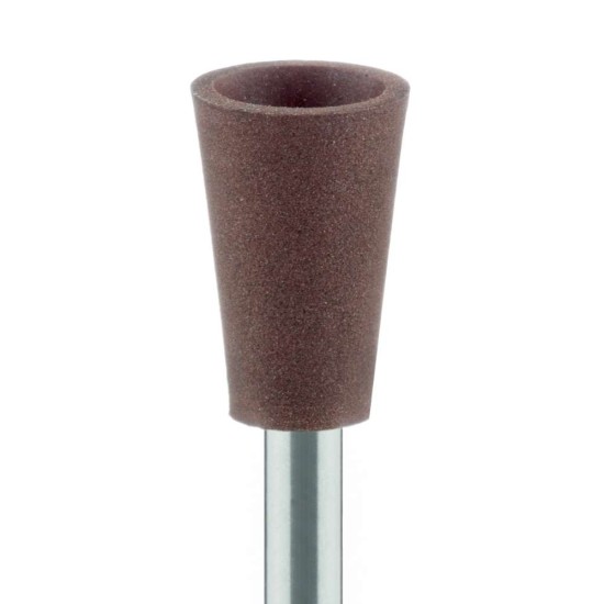 Polisher, Brown Polishing, Cup, Medium, 6.5mm, RA