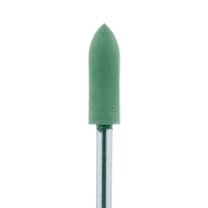 Polisher, Green High Shine, Pointed Cylinder, Fine, 5.0mm, HP