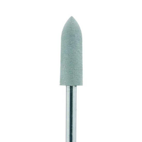 Polisher, grey, pointed cylinder, pre-polishing, 5.0mm HP