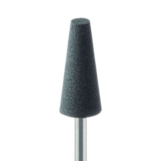 Polisher, For Acrylics, Flat End Cone, Grey, Medium, Polishing, 8.0mm, HP