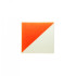 Pro-Form Mouthguard Dual-Color Laminates .160 (4mm) Orange/White 5"x 5" (127x127mm) - 12/Pkg