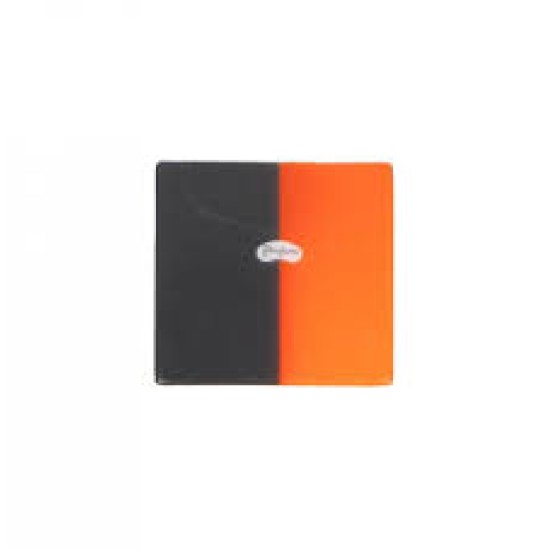 Pro-Form Mouthguard Dual-Color Laminates .160 (4mm) Black/Orange 5"x 5" (127x127mm) - 12/Pkg