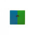 Pro-Form Mouthguard Dual-Color Laminates .160 (4mm) Green/Blue 5"x 5" (127x127mm) - 12/Pkg