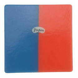 Pro-Form Mouthguard Dual-Color Laminates .160 (4mm) Blue/Orange 5"x 5" (127x127mm) - 12/Pkg