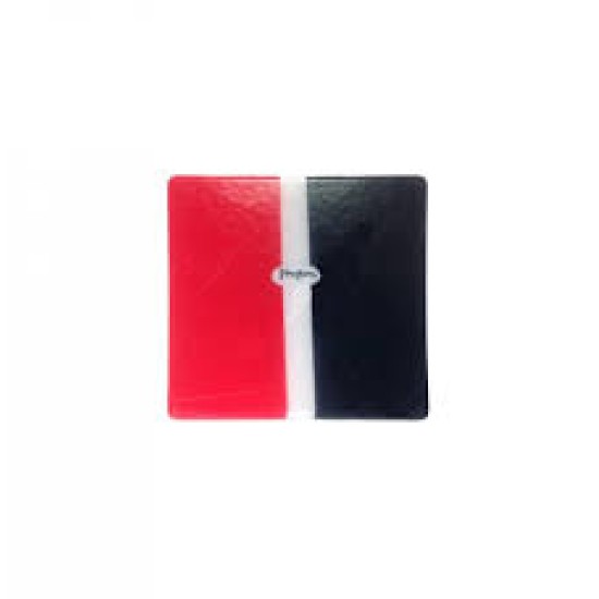 Pro-Form Mouthguard Tri-Color Laminates .160 (4mm) Red/White/Black 5"x 5" (127x127mm) - 12/Pkg