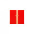 Pro-Form Mouthguard Tri-Color Laminates .160 (4mm) Red/White/Red Canada 5"x 5" (127x127 mm) - 12/Pkg