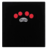 Pro-Form Fun Guards .160 (4mm) Blood 5"x 5" (127x127mm) - 12/Pkg