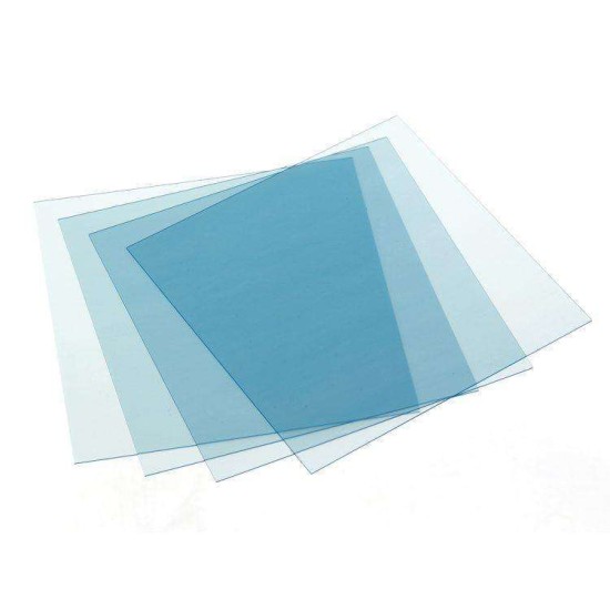 Retainer Material .030 (.75 mm) Super Clear Retainer (5"x 5") - 25/Pkg