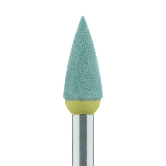 Polisher, Diamond polisher for composites, Turquoise, Point, Polishing, 4.0mm, RA