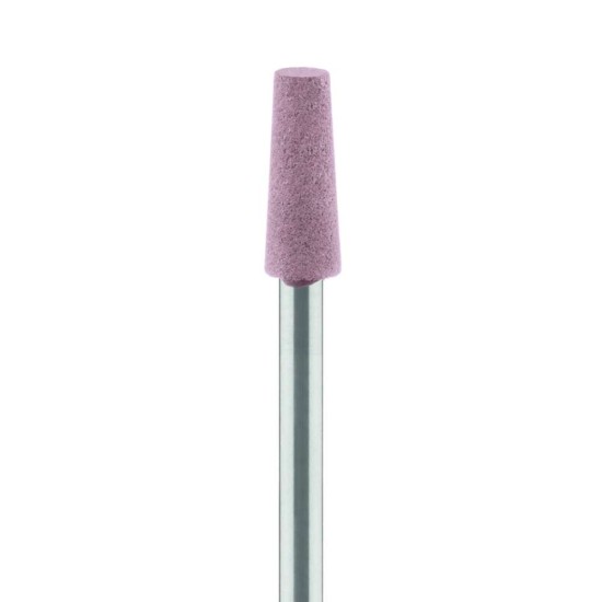 Diamond polisher for ceramics, Sprew removal, Flat End Taper, Medium, Pink, 4.0mm, HP