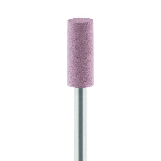 Polisher, Abrasives for ceramics, Zirconia Sprew removal, Cylinder, Medium, Pink, 5.0mm, HP