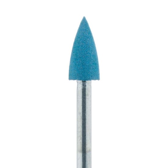 Polisher, Diamond Impregnated Porcelain Polisher, Point, Blue, Polishing, Medium, 3.0mm, FG