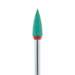 Diamond Impregnated Porcelain Polisher, Point, Green / Orange, Prepolishing, Coarse, 4.0mm, HP