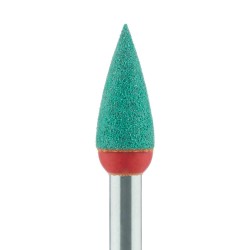 Polisher, Diamond Impregnated Porcelain Polisher, Point, Green / Orange, Prepolishing, Coarse, 4.0mm