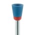 Polisher, Diamond Impregnated Porcelain Polisher, Cup, Blue / Orange, Polishing, Medium, 6.0mm, RA