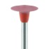 Polisher, Diamond Impregnated Porcelain Polisher, Knife Edge, Red / Orange, High Shine, Fine, 10.0mm