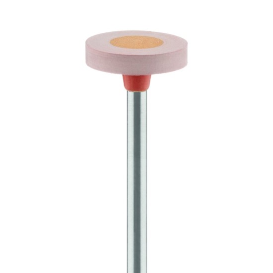 Polisher, Diamond Impregnated Porcelain Polisher, Wheel, Red / Orange, High Shine, Fine, 11.0mm, HP