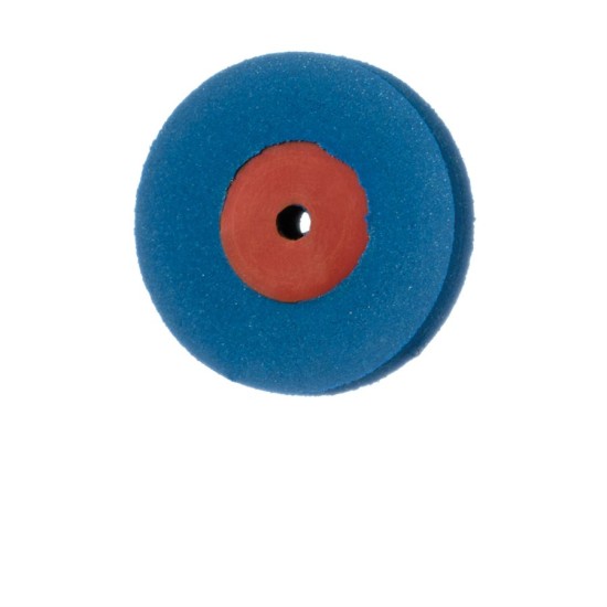 Polisher, Diamond Impregnated Porcelain Polisher, Wheel, Blue / Orange, Polishing, Medium, 17.0mm, UNM