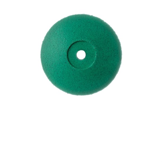 Diamond Impregnated Porcelain Polisher, Wheel, Green, Prepolishing, Coarse, 15.0mm, UNM