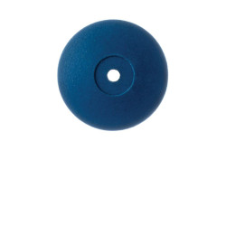 Diamond Impregnated Porcelain Polisher, Wheel, Blue, Polishing, Medium, 15.0mm, UNM