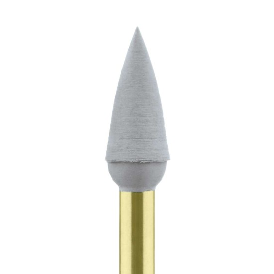 Diamond Polisher for highly-filled Composites, Flame, Grey, High Shine, 4.0mm, RA