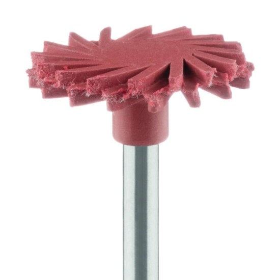 Twist Polisher, High Shine, Pink, Fine, 14.0mm, RA