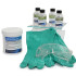 HYDROFLUORIC ACID CONCENTRATE KIT (neutralizer, 6-1 oz. btls., gloves, glasses)