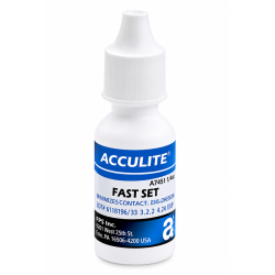 ACCULITE CYANOACRYLATE ADHESIVE, FAST SET, 1/2 OZ.