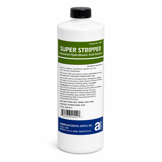 SUPER STRIPPER HYDROFLUOR ACID SUBSTITUTE KIT W/ NEUTRALIZER
