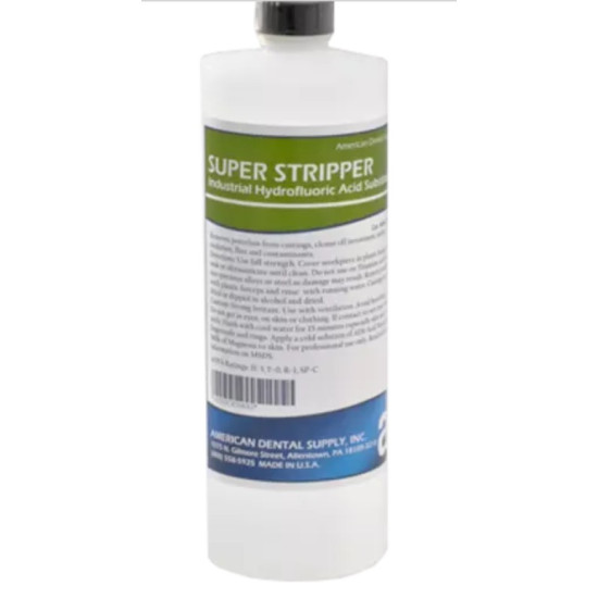 SUPER STRIPPER HYDROFLUOR ACID SUBSTITUTE KIT, 4 PINT REFILL