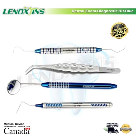 Dental Exam-Diagnostic Kit-Blue