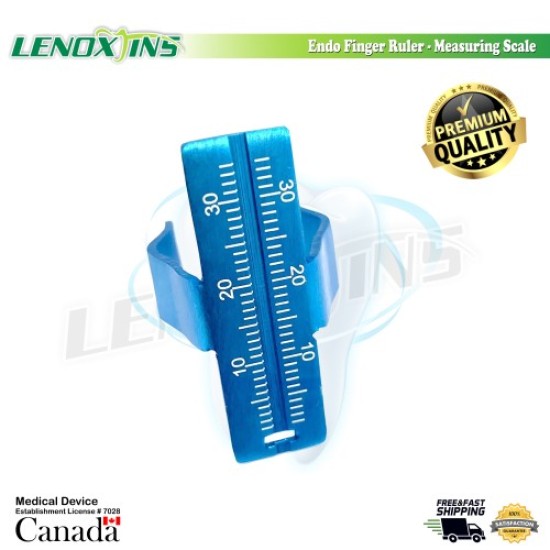 Endo Finger Ruler-Measuring Scale-BL