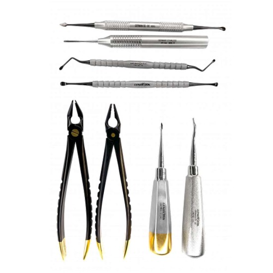 ATRAUMATIC EXTRACTION KIT OF 8PCS