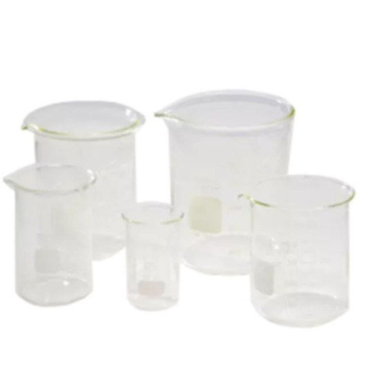 BEAKER & LID, GLASS, 250 ML