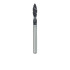 B830-018-FG DIAMOND, BLACK COBRA, SUPER COARSE GRIT, POINTED FOOTBALL, 1.8MM FG