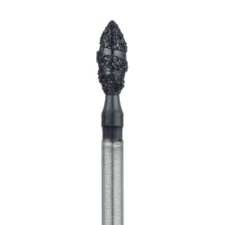 B830-023-FG DIAMOND, BLACK COBRA, SUPER COARSE GRIT, POINTED FOOTBALL, 2.3MM FG