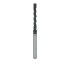 B837L-012-FG Black Cobra Diamond Bur, Super Coarse Grit, Long Flat End Cylinder, 1.2mm, FG