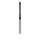 B837L-012-FG Black Cobra Diamond Bur, Super Coarse Grit, Long Flat End Cylinder, 1.2mm, FG