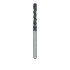 B837R-014-FG Black Cobra Diamond Bur, Super Coarse Grit, Round Edge Cylinder, 1.4mm, FG