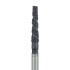 Black Cobra Diamond Bur, Super Coarse Grit, Round edge taper, 1.8mm, FG