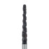 B852-016-FG Black Cobra Diamond Bur, Super Coarse Grit, Round end taper, 1.6mm, FG