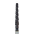 B852-018-FG Black Cobra Diamond Bur, Super Coarse Grit, Round end taper, 1.8mm, FG