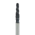 B855-016-FG Black Cobra Diamond Bur, Super Coarse Grit, Round end taper, 1.6mm, FG