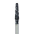 B855-018-FG Black Cobra Diamond Bur, Super Coarse Grit, Round end taper, 1.8mm, FG