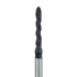 Black Cobra Diamond Bur, Super Coarse Grit, Long Torpedo, 1.2mm, FG