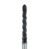 Black Cobra Diamond Bur, Super Coarse Grit, Straight Bevel Tip, 1.4mm, FG