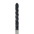 Black Cobra Diamond Bur, Super Coarse Grit, Straight Bevel Tip, 1.6mm, FG